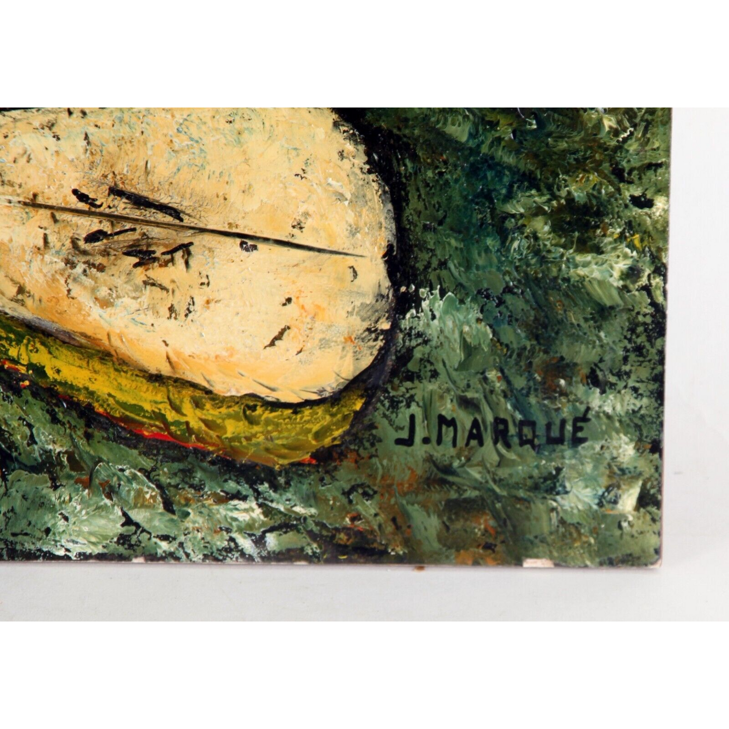 "Still Life" by J. Marque, Oil Painting on Board, 18x24