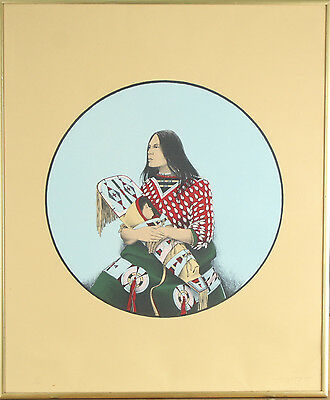 "Mother and Child" by Jerry Ingram Signed Limited Edition 15/44 Lithograph