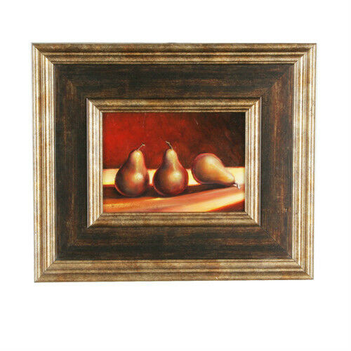 "Three Pears" By Anthony Sidoni 2005 Oil Painting 11"x13"