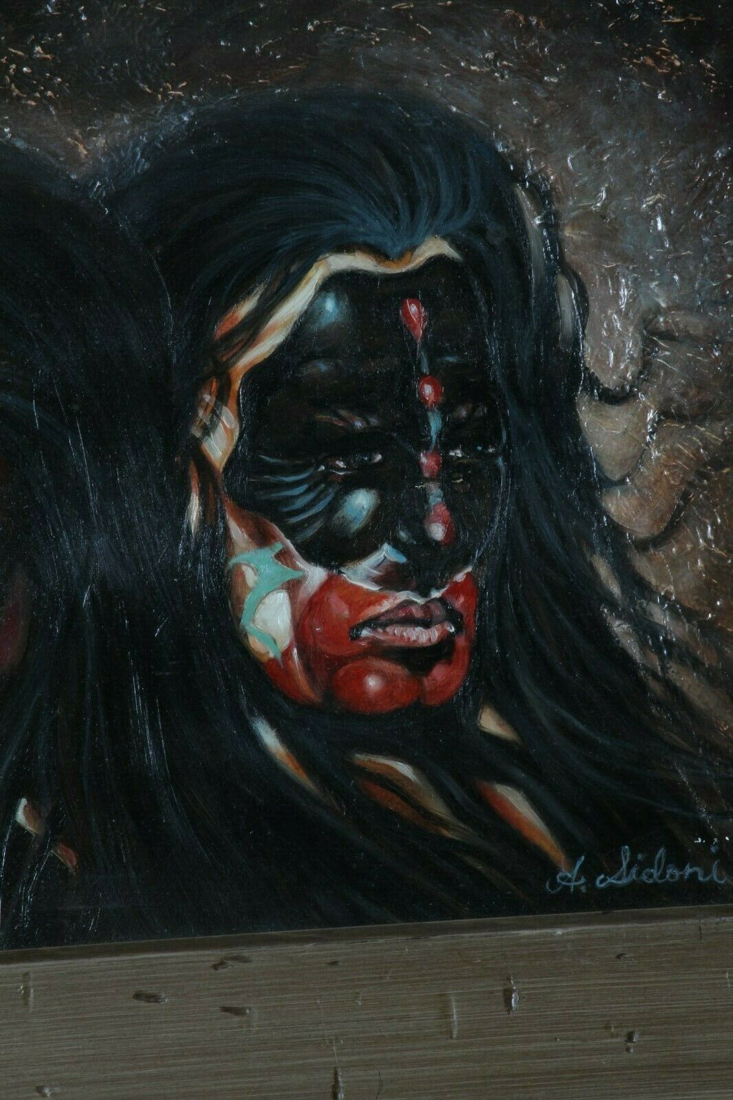 "Transformations" By Anthony Sidoni Signed Oil Painting on Board 11 3/4"x15 1/2"