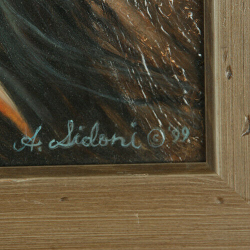 "Transformations" By Anthony Sidoni Signed Oil Painting on Board 11 3/4"x15 1/2"