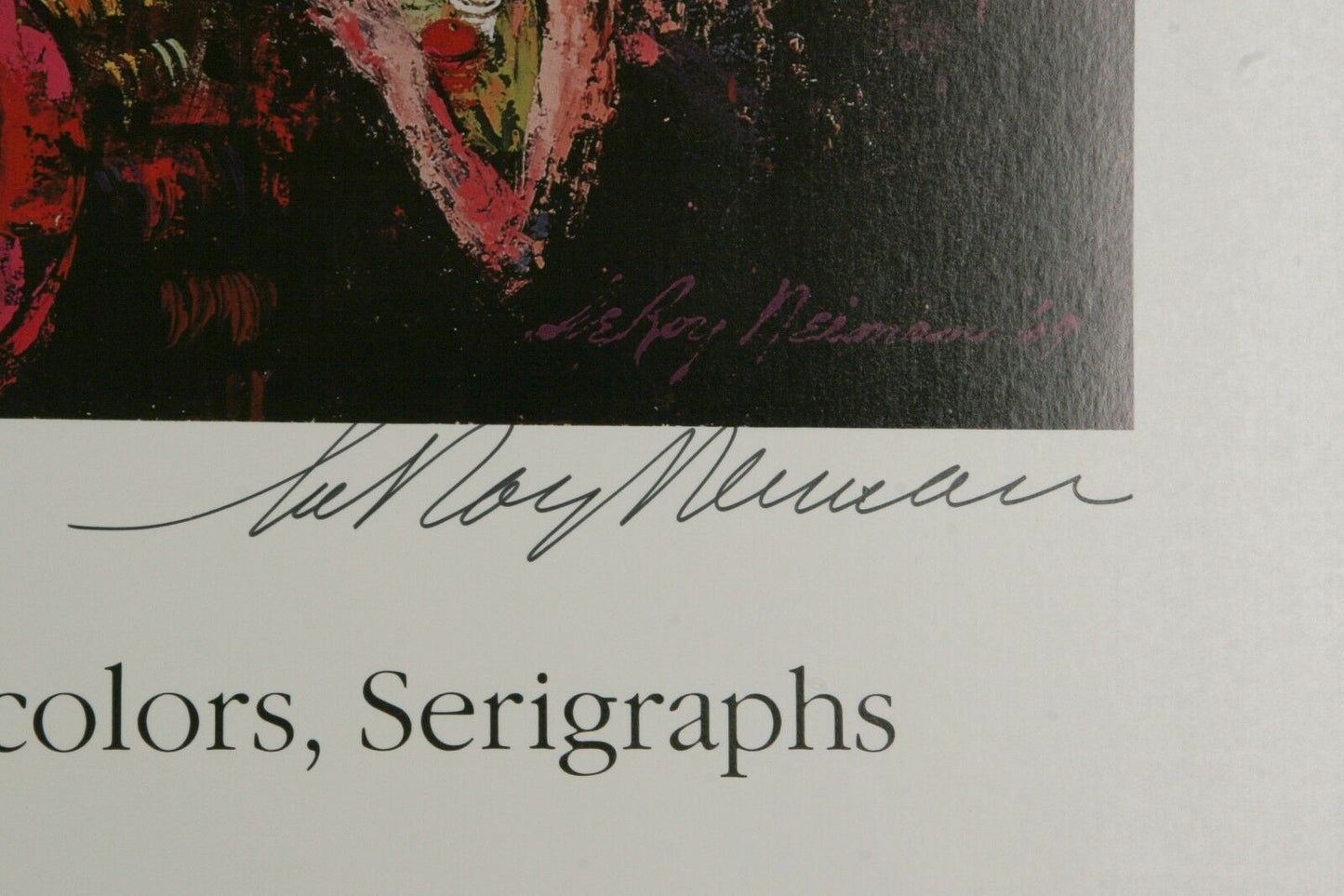 Hammer Galleries "International Roulette" by Leroy Neiman Signed Poster w/ CoA