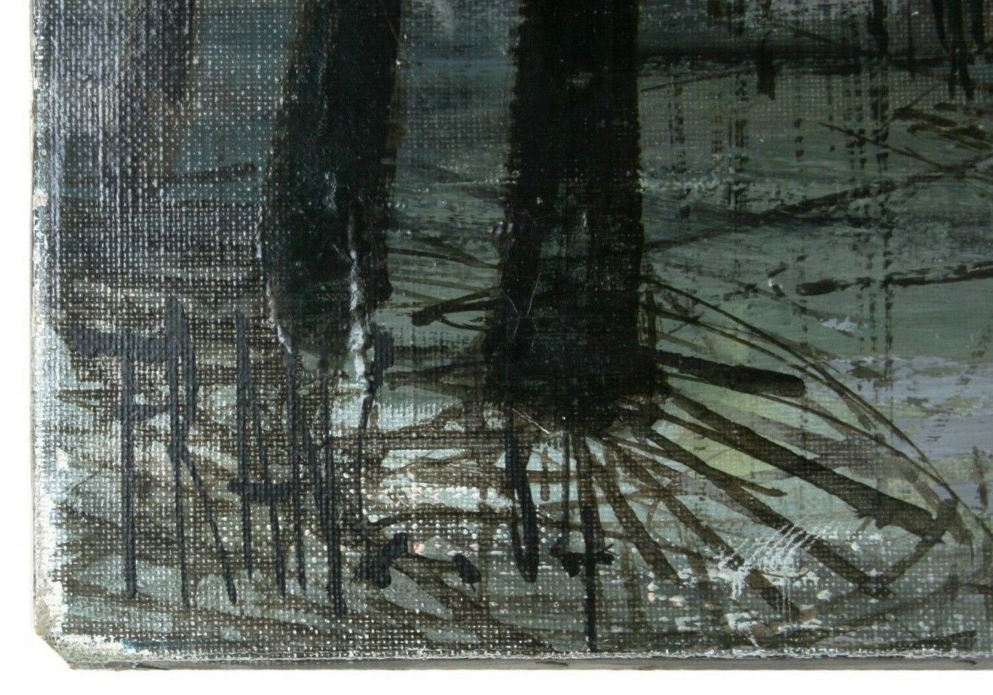 "La Madeleine Quai aux Fleurs" by François Franc, Oil on Canvas, 20" x 28" CoA