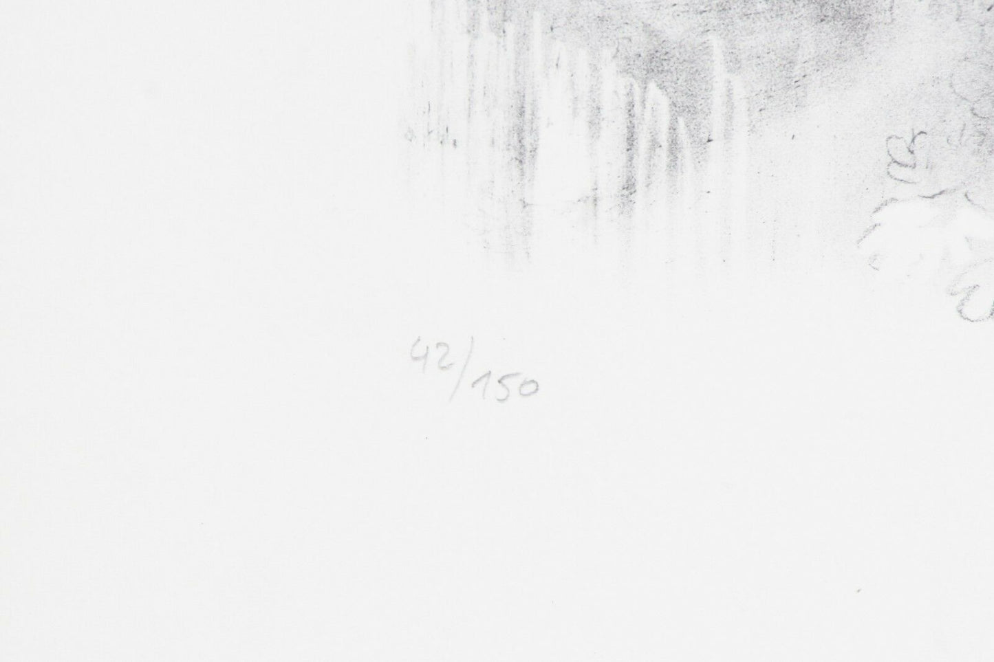 "Playing Guitar" by David Shalev Hand-Colored Lithograph on Paper LE of 150 CoA