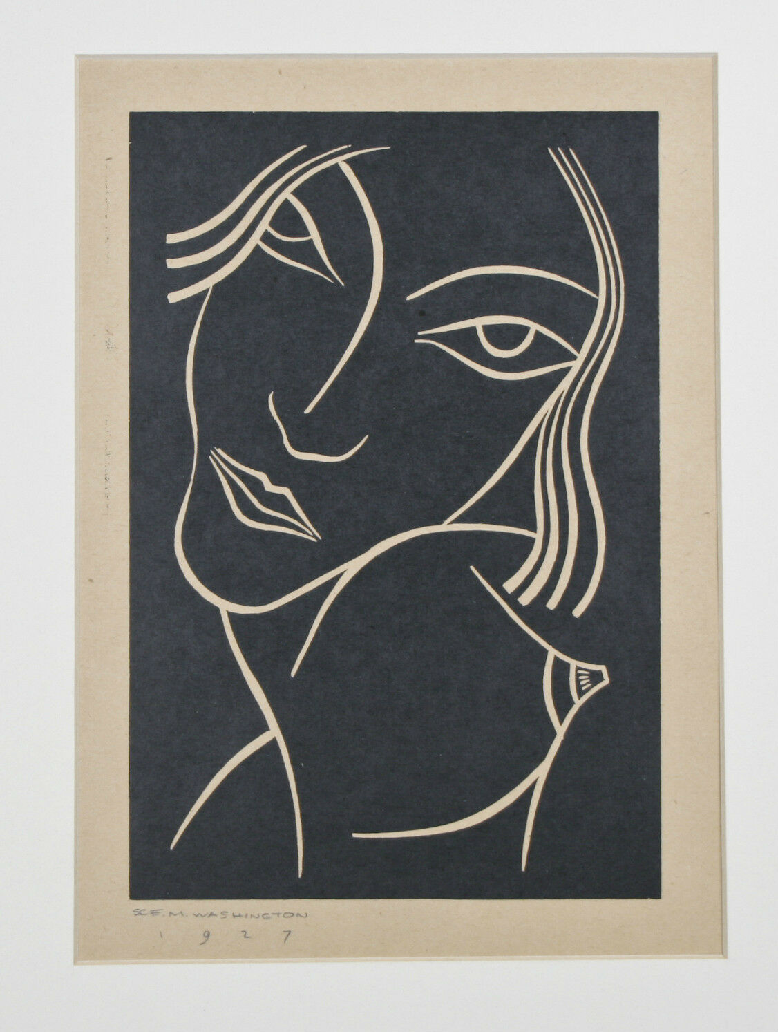 Collection of (12) E.M. Washington Woodblock Signed Prints Dated from 1906-1944