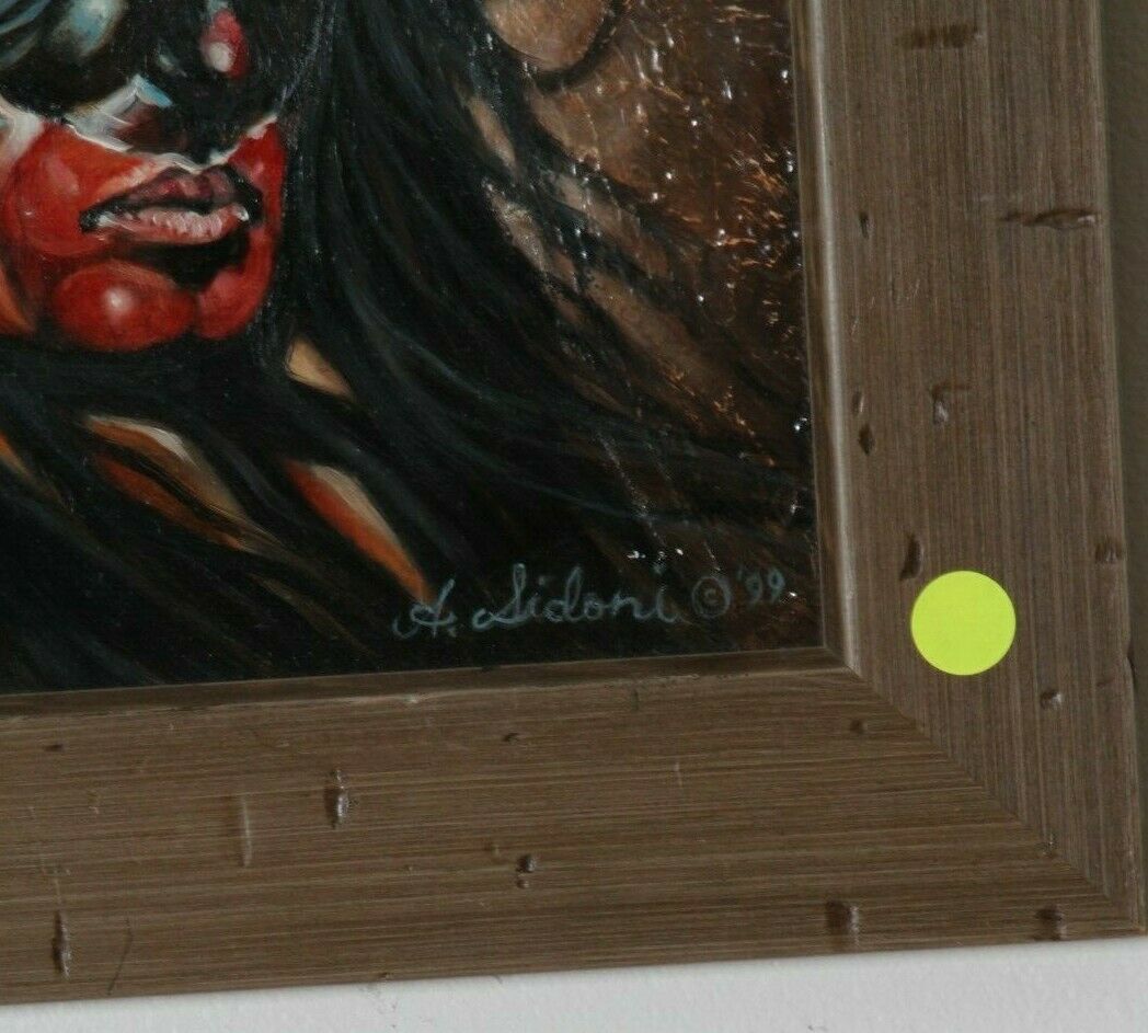 "Transformations" By Anthony Sidoni Signed Oil Painting on Board 11 3/4"x15 1/2"