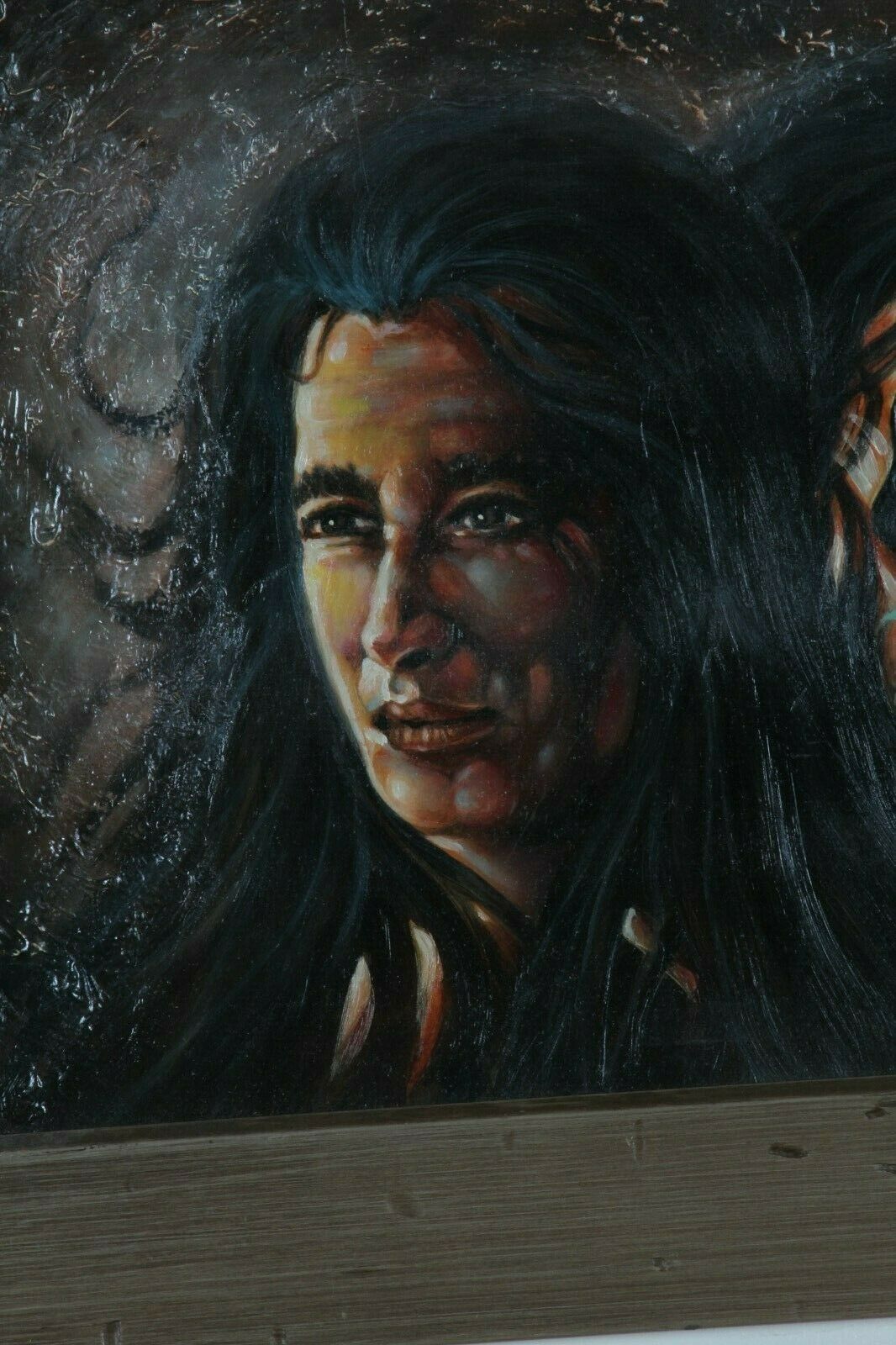 "Transformations" By Anthony Sidoni Signed Oil Painting on Board 11 3/4"x15 1/2"