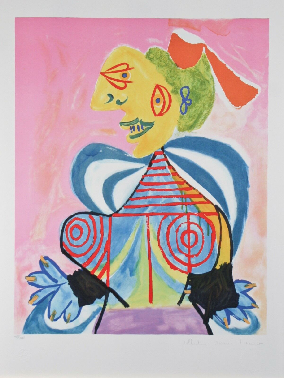 "L'Arlesienne" from Marina Picasso Estate Ltd Edition of 500 Litho 29.5"x21.5"