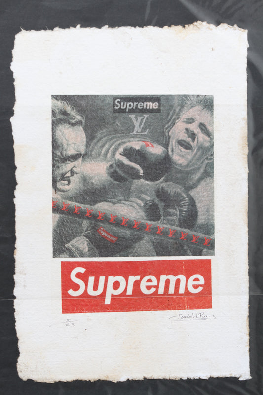 Supreme LV Boxing Print By Fairchild Paris LE 5/25