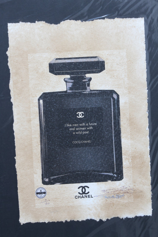Chanel Perfume Print By Fairchild Paris LE 11/30